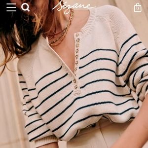 Sezane leontine jumper small